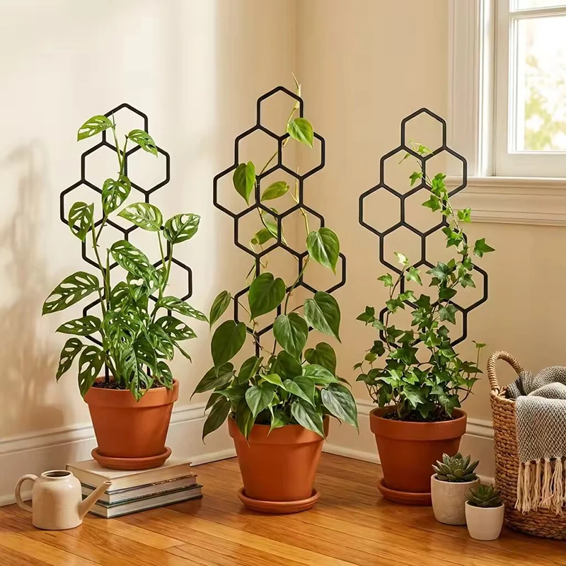 Indoor Herb Garden - 2/4 szt. Plastikowe podpórki do roślin