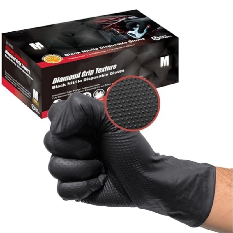 Rękawice nitrylowe czarne, wyt – Garden Gloves recenzja i cena