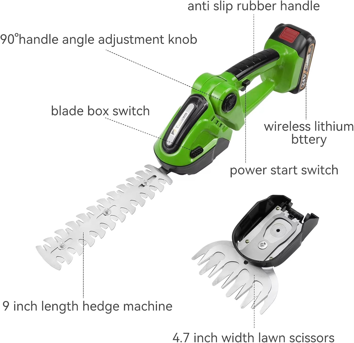 Akumulatorowe nożyce do żywopł – Pruning Shears recenzja i cena