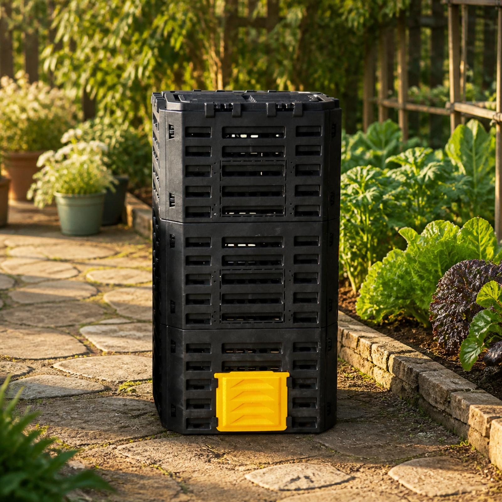 Kontener do kompostowania, prz – Compost Bin recenzja i cena