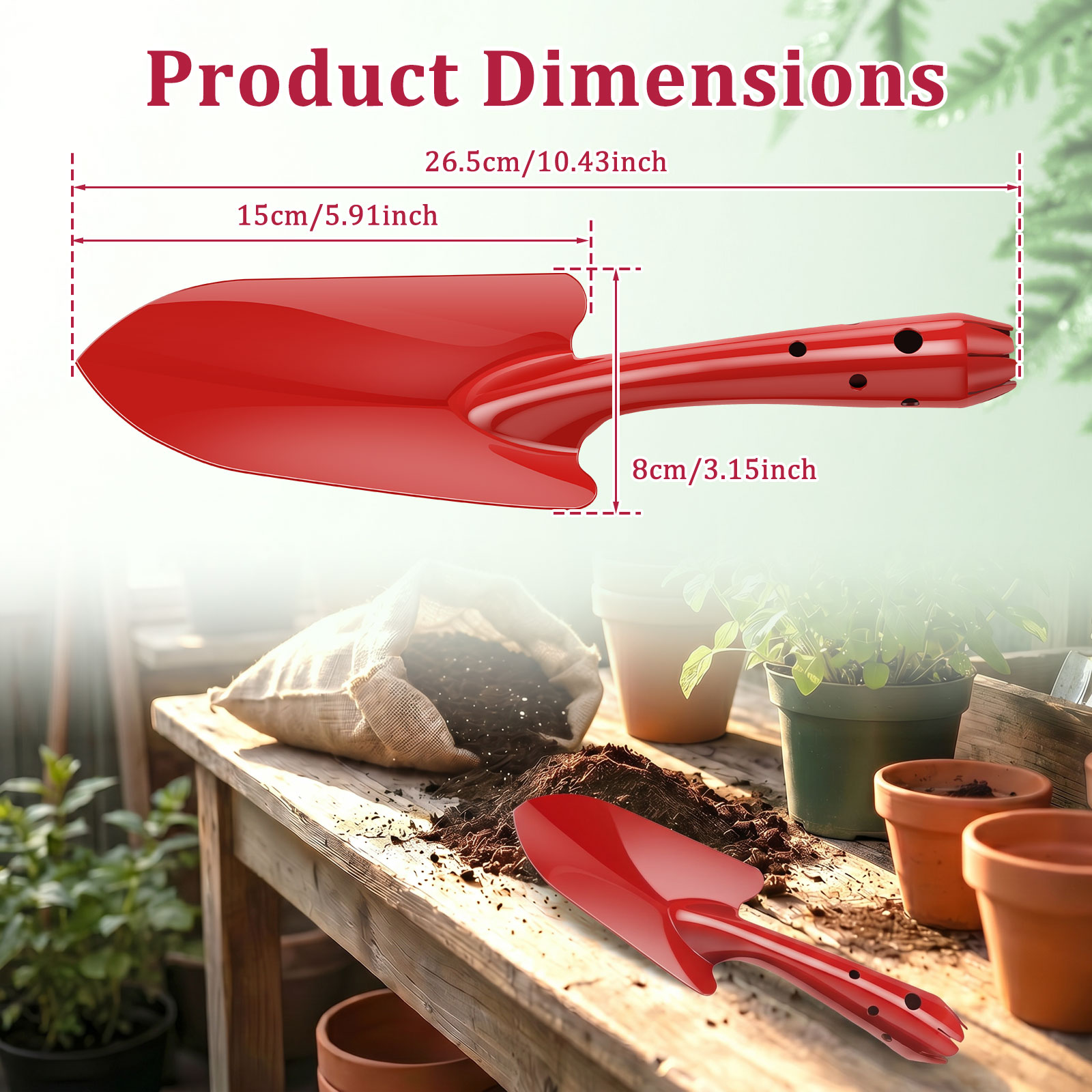 Łopatka ogrodowa odporna na rd – Trowel Garden Tools recenzja i cena