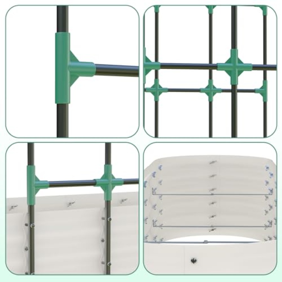 Wysoka, ocynkowana grządka pod – Raised Garden Bed recenzja i cena