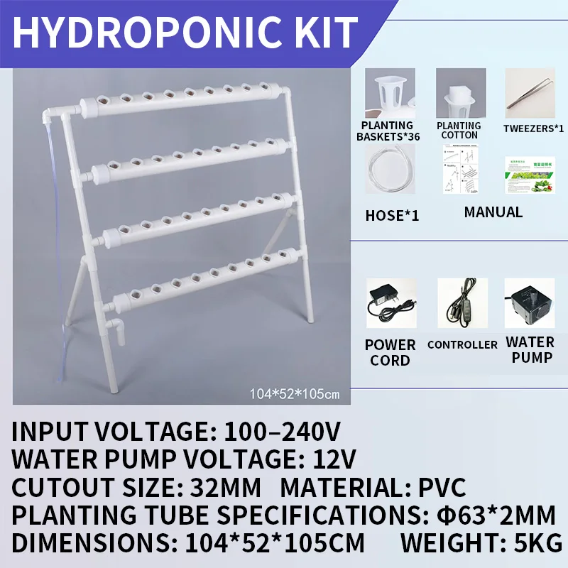 Zestaw do uprawy bezglebowej,  – Hydroponic Kit recenzja i cena