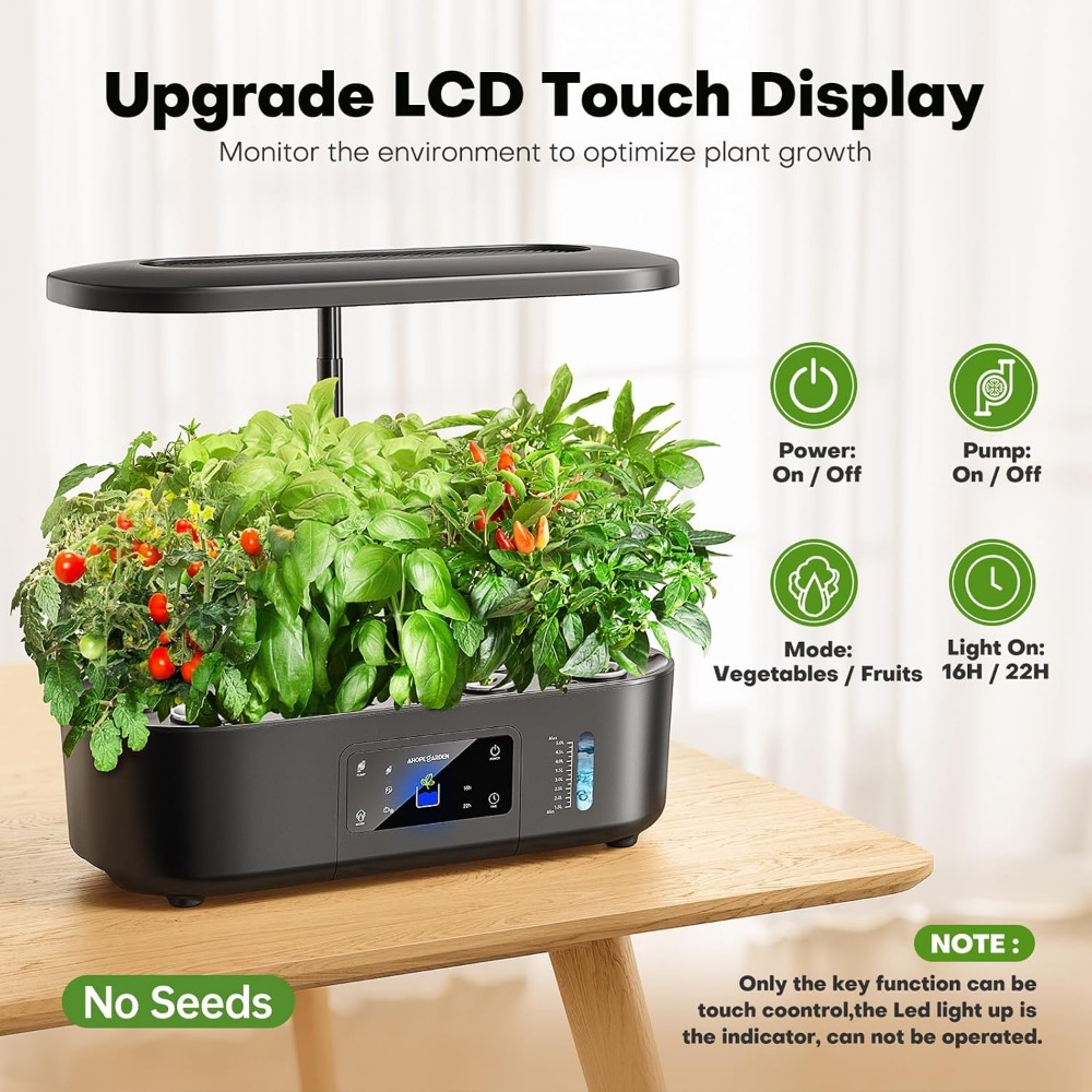 12-pojemnikowy wewnętrzny ogró – Indoor Herb Garden recenzja i cena