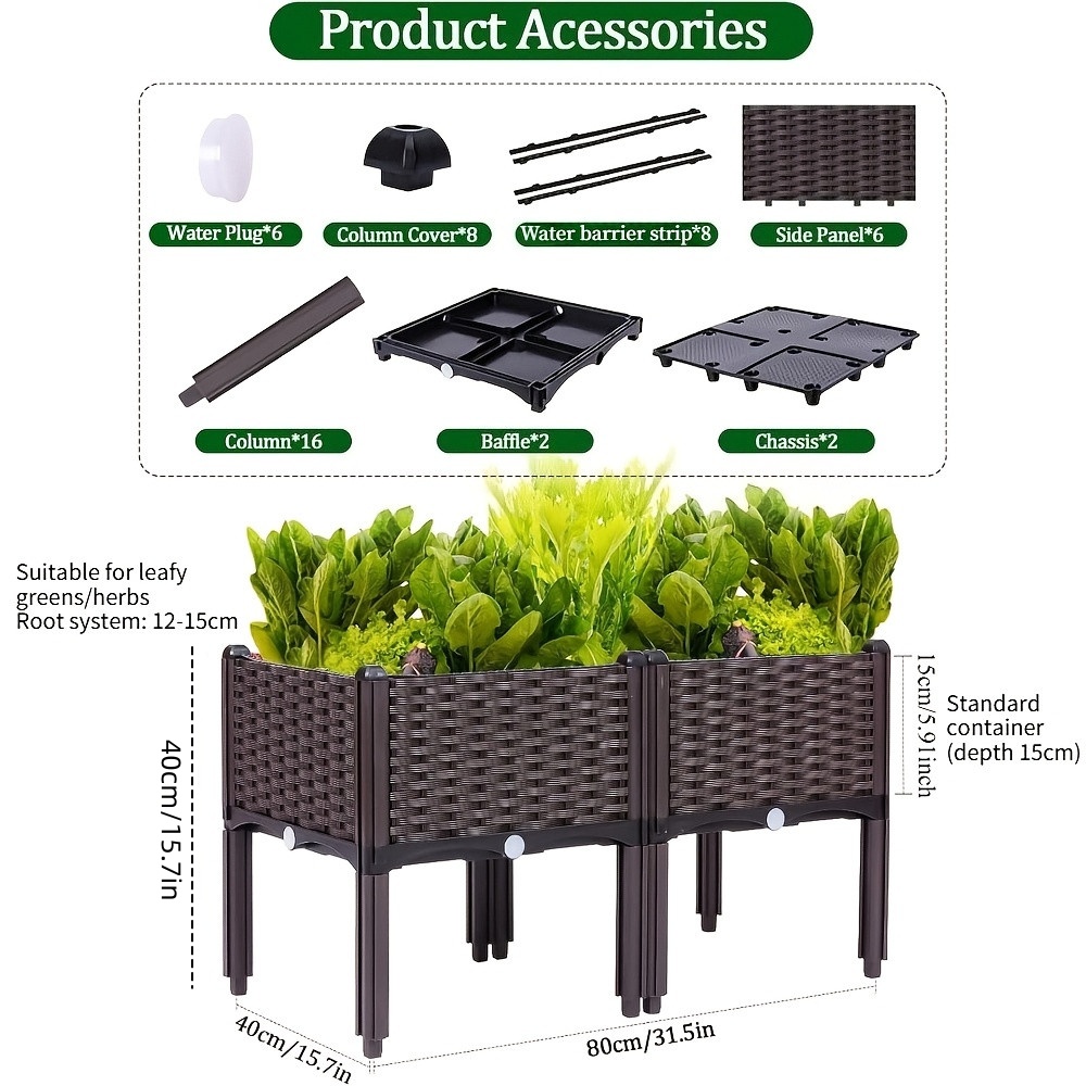 Podwyższona grządka ogrodowa,  – Raised Garden Bed recenzja i cena