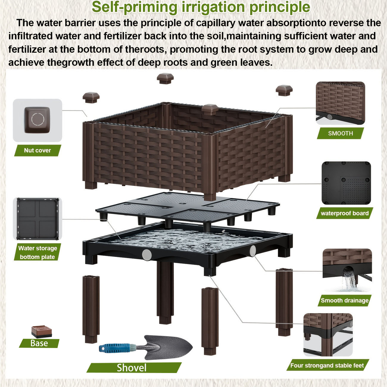 Podwyższona grządka ogrodowa,  – Raised Garden Bed recenzja i cena